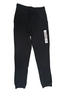 Falls Creek Black Fleece Linned Jogger Sweatpants Youth Size XL 14-16 - Picture 1 of 1