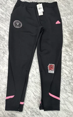 CALÇA DE FUTEBOL DE TREINAMENTO INTER MIAMI 2023 2024 ADIDAS TRACK JERSEY masculina grande - Imagem 1 de 4