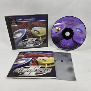 Need For Speed II PS1 Playstation 1 Game PAL UK Complete - Imagen 1 de 6