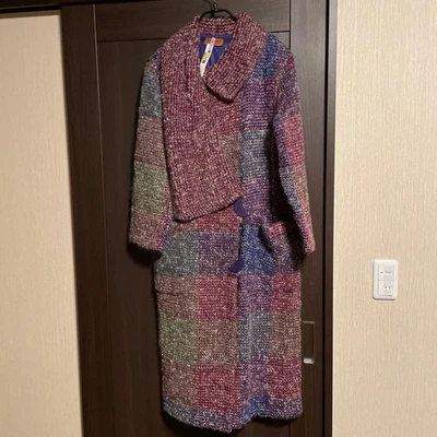 Missoni Vintage Ladies Coat, Colorful Wool, Used - Image 1 of 4