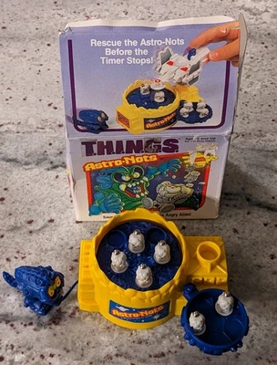 Astro-Nots T.H.I.N.G.S. 1987 Milton Bradley Wind-up Game Vintage Space Game - Image 1 of 4