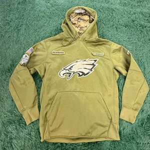  Nike Philadelphia Eagles NFL Camo Salute to Service Hoodie Sweatshirt Small - Picture 1 of 7