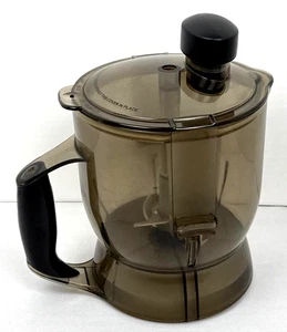 Bullet Express Trio BE-110 Amber Work Bowl w/ Chopping Blade & Lid Replacement - Picture 1 of 14