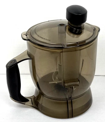 Bullet Express Trio BE-110 Amber Work Bowl w/ Chopping Blade & Lid Replacement - Image 1 of 4