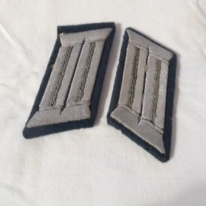 Paar Kragenspiegel Wehrmacht 2.WK WW2 Original (NE10) - Bild 1 von 9