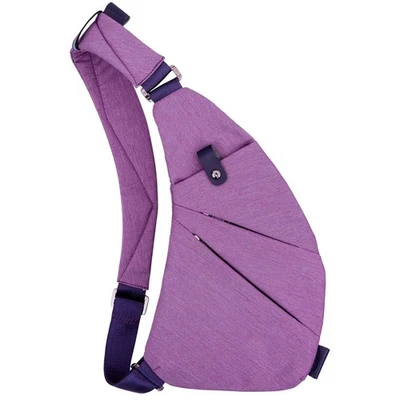Sling Crossbody Bags Trendy Travel Anti Theft Safe Purse Bags for Women Men W... - Image 1 of 4