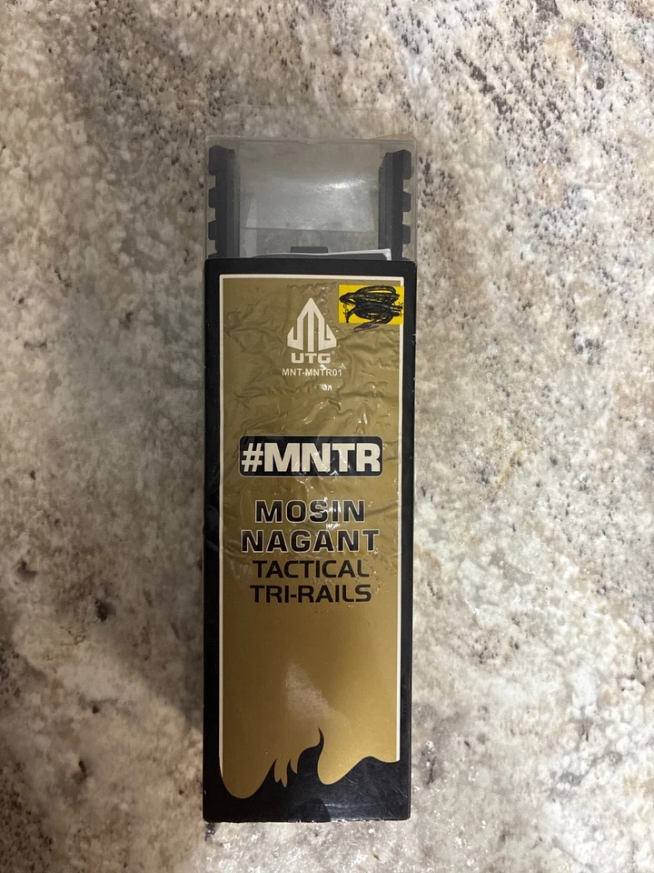 UTG Mosin Nagant Tri-rail Scope Mount Picatinny Weaver Slots Aluminum MNT-MNTR01 - Image 1 of 1