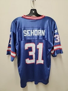 Vintage New York Giants Starter JASON SEHORN Youth Size L 14-16 NFL - Picture 1 of 21