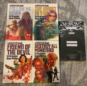 Reckless HC v2 v3 v4 v5 by Ed Brubaker & Sean Phillips + Night Fever, 5 books - Picture 1 of 2