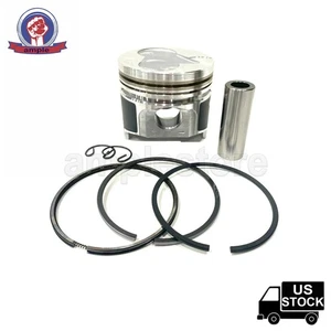 Piston With Ring STD For Kubota, 16060-21114, D1105, V1505, D1305, 78MM - Picture 1 of 10