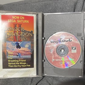 Wipeout Sega Saturn Video Game Great condition TESTED 