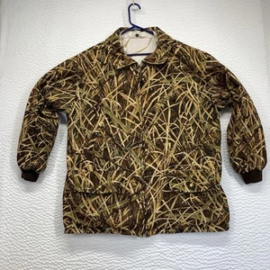 Gamehide Skyline Camo 17R Reversible Snow Marsh Insulated Jagd Parka Herren XL - Bild 1 von 24