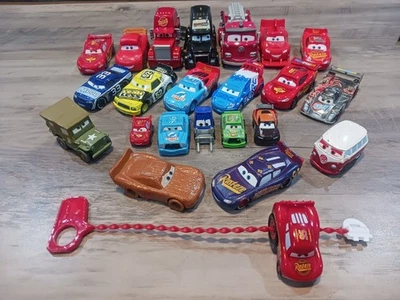 LOTE de coches Pixar Disney Muddy McQueen Forksworth de aviones y muchos más Foto 1 de 4