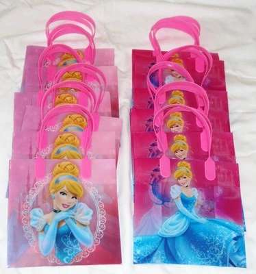 12 piezas Bolsa de regalo Cenicienta Disney Princesa Regalo Niña Cumpleaños Fiesta Relleno :) Foto 1 de 4