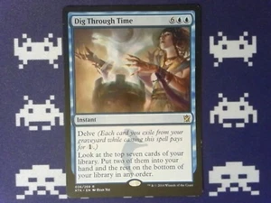 Dig Through Time Khans of Tarkir - Magic the Gathering Blue - Picture 1 of 2
