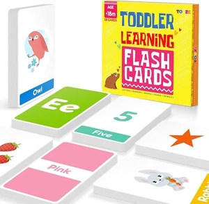 Toyze Toys for 1-6 Year Old Boys Girls, Flash Cards Preschool Toys... - Picture 1 of 7