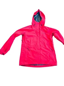 Columbia Mujer Coral Capucha Impermeable Chaqueta L - Imagen 1 de 16