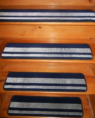 7 = 步 7 英寸 x 30 英寸羊毛地毯安迪收藏楼梯踏板。 — 第 1/4 张图片