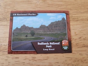 2022 Fascining Cards Parchi Nazionali degli Stati Uniti #10 Badlands Loop Road - Foto 1 di 2
