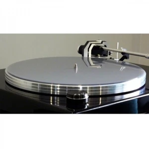 WINYL W-MAT Acrylic Mat for Turntables Ø295mm- Silver - Picture 1 of 2