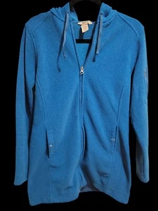 Duluth Trading Co Women’s Park Point Full Zip Tunic Sweatshirt Size Small - Picture 1 of 4