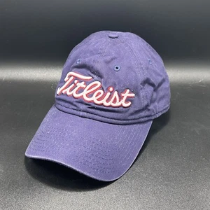 Titleist Golfmütze Herren verstellbar blau bestickt New Era Baumwolle - Bild 1 von 7