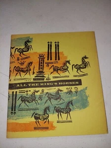 All The King's Horses 1st Edition Lakeside Press Bindery Methods and History - Picture 1 of 6