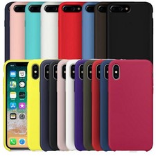 Original Silicone Case For iphone X/8plus/8/7plus/7/6Splus/6S/6plus/6