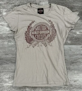 Harley Davidson Girls Cotton Youth Graphic T Shirt Size Medium Marysville, WA - Picture 1 of 7