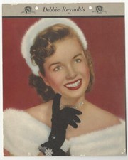 F5-19 Dixie Cup, Premium, 1953, Movie Stars, Debbie Reynolds