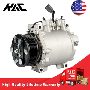 A/C Compressor For 2002 2003 2004 2005 2006 Honda CR-V CRV 2.4L CO10663AC NEW - Bild 1 von 11