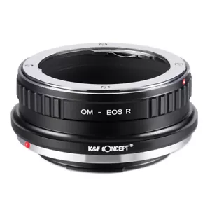 Neu K&F Concept Objektiv Adapter Ring Olympus OM Objektiv auf Canon EOS RF R5 R6 Kamera - Bild 1 von 6