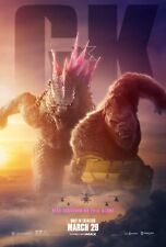 2024 Promo Poster Print Godzilla x Kong New Empire Film Wall Decor Scifi Gift