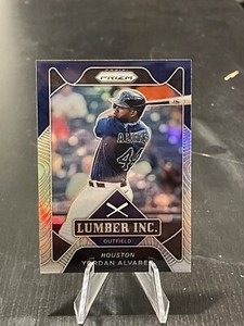 2021 Panini Prizm Yordan Alvarez Lumber Inc. Silver Prizm - Astros LI10