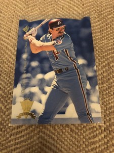 1995 Upper Deck SP Salute Die Cut #4 Mike Schmidt