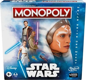 Monopoly: Star Wars Light Side Edition Disney Ahsoka Family Board Game Brand New - Picture 1 of 6