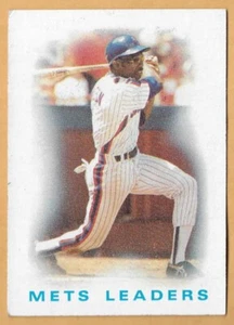 LÍDERES DE EQUIPO DE LOS METS DE NUEVA YORK #126 - TOPPS CASI NUEVO - MONTADO 1986 - Imagen 1 de 2