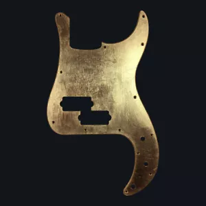 FRANCHIN Jupiter pickguard Glossy METALLIC LEAF for P-Bass type *MADE TO ORDER - Imagen 1 de 20