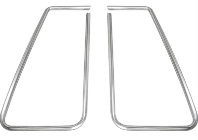 OER Chrome Plastic Opera Window Molding Set For 1973-1977 Regal and Cutlass - Image 1 of 4