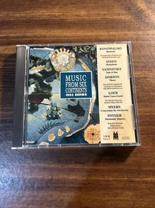 Music From 6 Continents CD Konowalski Brewerie Steen Metastasis Yasinitsky Loeb - Picture 1 of 5