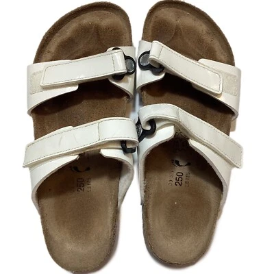 Birkenstock Birkis Madura Slide Sandals Sz 39 L8 M5 Fisherman Coastal Beach Vaca - Image 1 of 4