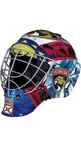 Florida Panthers Unsigned Franklin Sports Mini Goalie Mask Cover