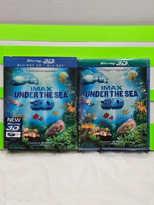 3D IMAX UNDER THE SEA NARRATED BY JIM CARREY WORLD BEYOND IMAGINATION 3D BLU RAY - Image 1 of 4