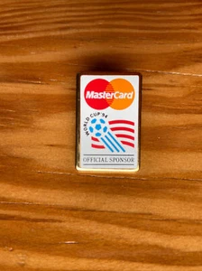 1994 FIFA Soccer World Cup USA - LAPEL Pin - Mastercard Official Sponsor VARIANT - Picture 1 of 5