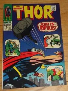 THOR #141 JACK KIRBY CLÁSICO BRILLANTE EN MUY BUEN ESTADO/EN MUY BUEN ESTADO+ 1967 - Imagen 1 de 1