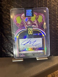 2022 Panini Crown Royale - Crown Autographs Pink #CA-JCK Jordan Clarkson 01/49 - Picture 1 of 3