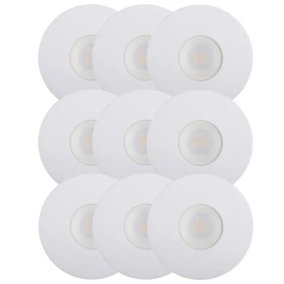 9er Set LED Einbaustrahler 4,4W Einbauleuchte Spot Lampe Warmweiß IP23 230V - Bild 1 von 4