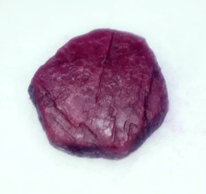 130.58 Ct Natural Ruby Loose Gemstone Red Ruby Corundum Uncut Rough - Picture 1 of 5