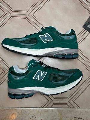 New Balance NB 2002R Blanco Verde Vert M2002RFK Hombres Talla 10.5 Foto 1 de 4