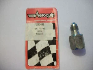 AEROQUIP PRODUCT FCM 2408 -4 AN Male X -6 AN FEMALE,STEEL ADAPTER, UNION REDUCER - Picture 1 of 2